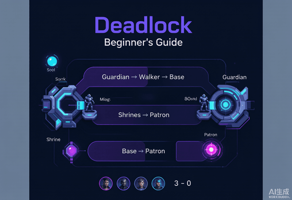 Deadlock objective chain and map overview